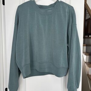 Lululemon Athletica Teal Softstreme Crewneck Sweater Size M/L